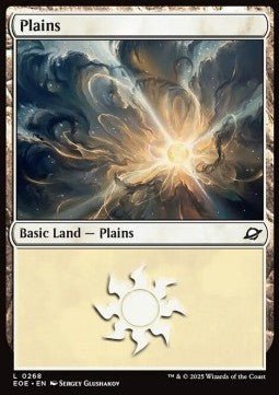 Plains (V.3)⁣ - Edge of Eternities⁣ (Land)⁣ [268] - El Duelista
