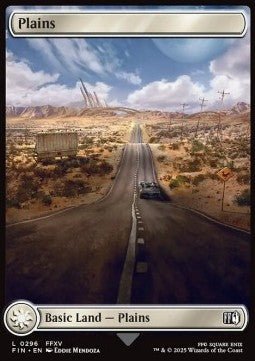 Plains (V.3)⁣ - Magic: The Gathering - FINAL FANTASY⁣ (Land)⁣ [296] - El Duelista