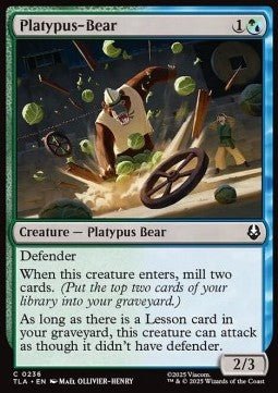 Platypus - Bear - Magic: The Gathering | Avatar: The Last Airbender (Common) [TLA - 236] - El Duelista