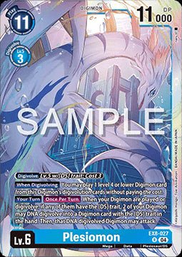 Plesiomon (EX8 - 027)⁣ - Chain of Liberation⁣ (Rare)⁣ [027] - El Duelista