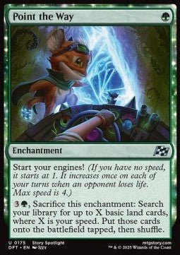 Point the Way⁣ - Aetherdrift⁣ (Uncommon)⁣ [175] - El Duelista
