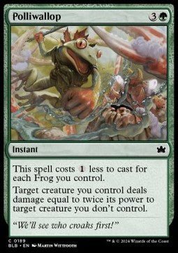 Polliwallop⁣ - Bloomburrow⁣ (Common)⁣ [189] - El Duelista