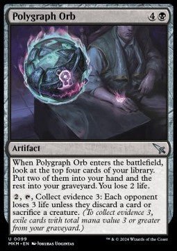 Polygraph Orb⁣ - Murders at Karlov Manor⁣ (Uncommon)⁣ [99] - El Duelista