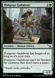 Pompous Gadabout⁣ - Murders at Karlov Manor⁣ (Uncommon)⁣ [171] - El Duelista