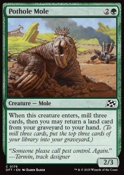 Pothole Mole⁣ - Aetherdrift⁣ (Common)⁣ [176] - El Duelista