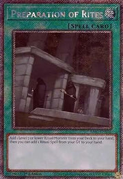 Preparation of Rites (V.4 - Platinum Secret Rare)⁣ - 25th Anniversary Rarity Collection II⁣ (Platinum Secret Rare)⁣ [056] - El Duelista