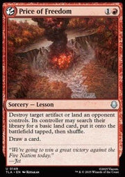 Price of Freedom - Magic: The Gathering | Avatar: The Last Airbender (Uncommon) [TLA - 149] - El Duelista
