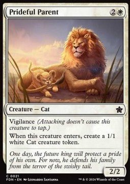 Prideful Parent⁣ - Magic: The Gathering Foundations⁣ (Common)⁣ [21] - El Duelista