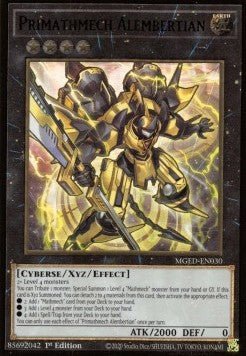 Primathmech Alembertian - Maximum Gold: El Dorado (Premium Gold Rare) [MGED - 030] - El Duelista
