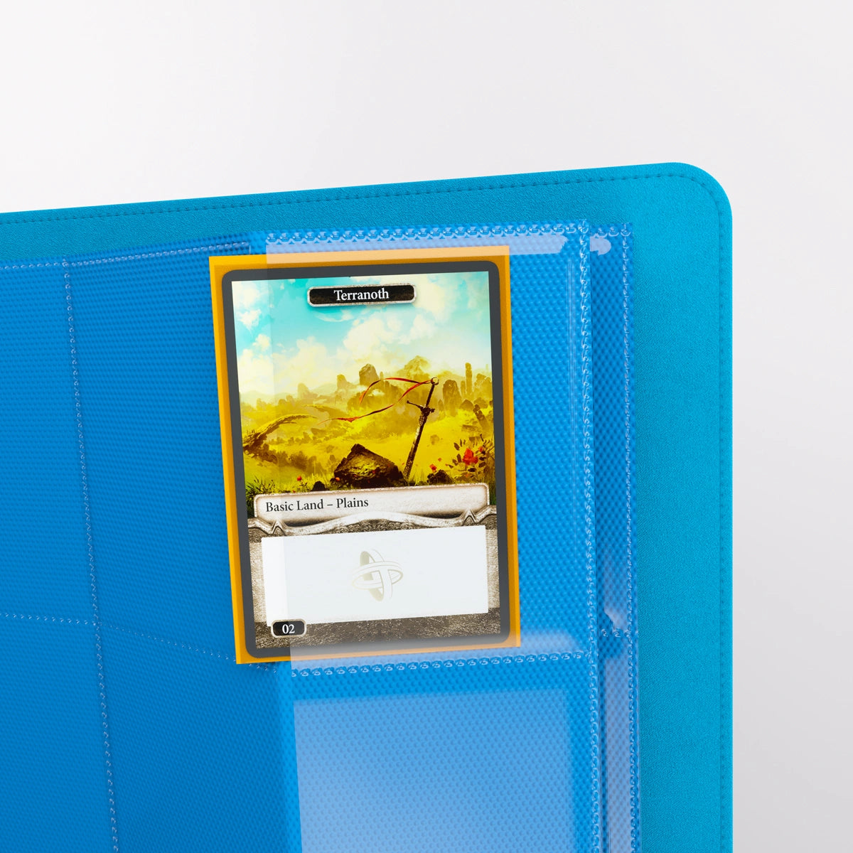 Álbum Gamegenic Prime 24-Pocket — Azul — interior y bolsillos