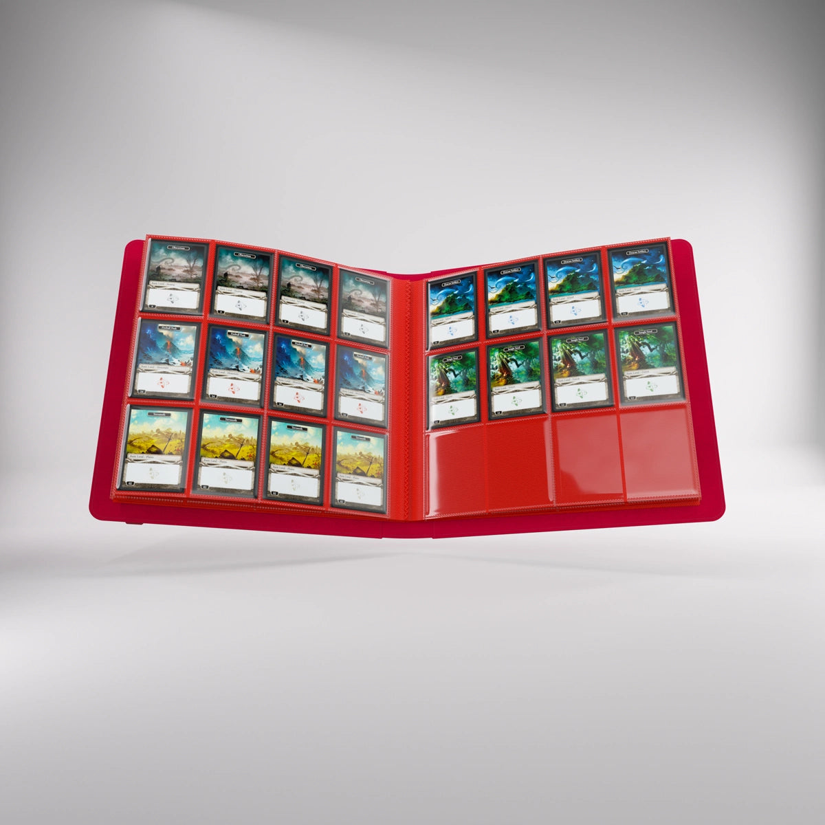 Álbum Gamegenic Prime 24-Pocket — Rojo — detalle del cierre