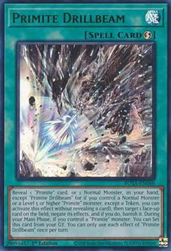 Primite Drillbeam (V.1 - Ultra Rare) - Rage of the Abyss (Ultra Rare) [ROTA - 060] - El Duelista