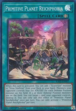 Primitive Planet Reichphobia (V.1 - Super Rare)⁣ - 25th Anniversary Rarity Collection II⁣ (Super Rare)⁣ [067] - El Duelista