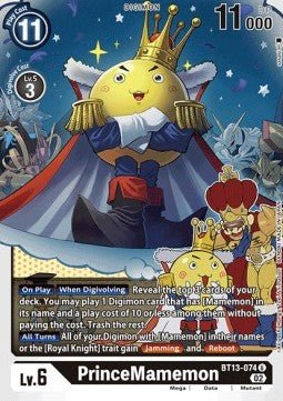 PrinceMamemon (BT13 - 074)⁣ - Versus Royal Knights⁣ (Uncommon)⁣ [074] - El Duelista
