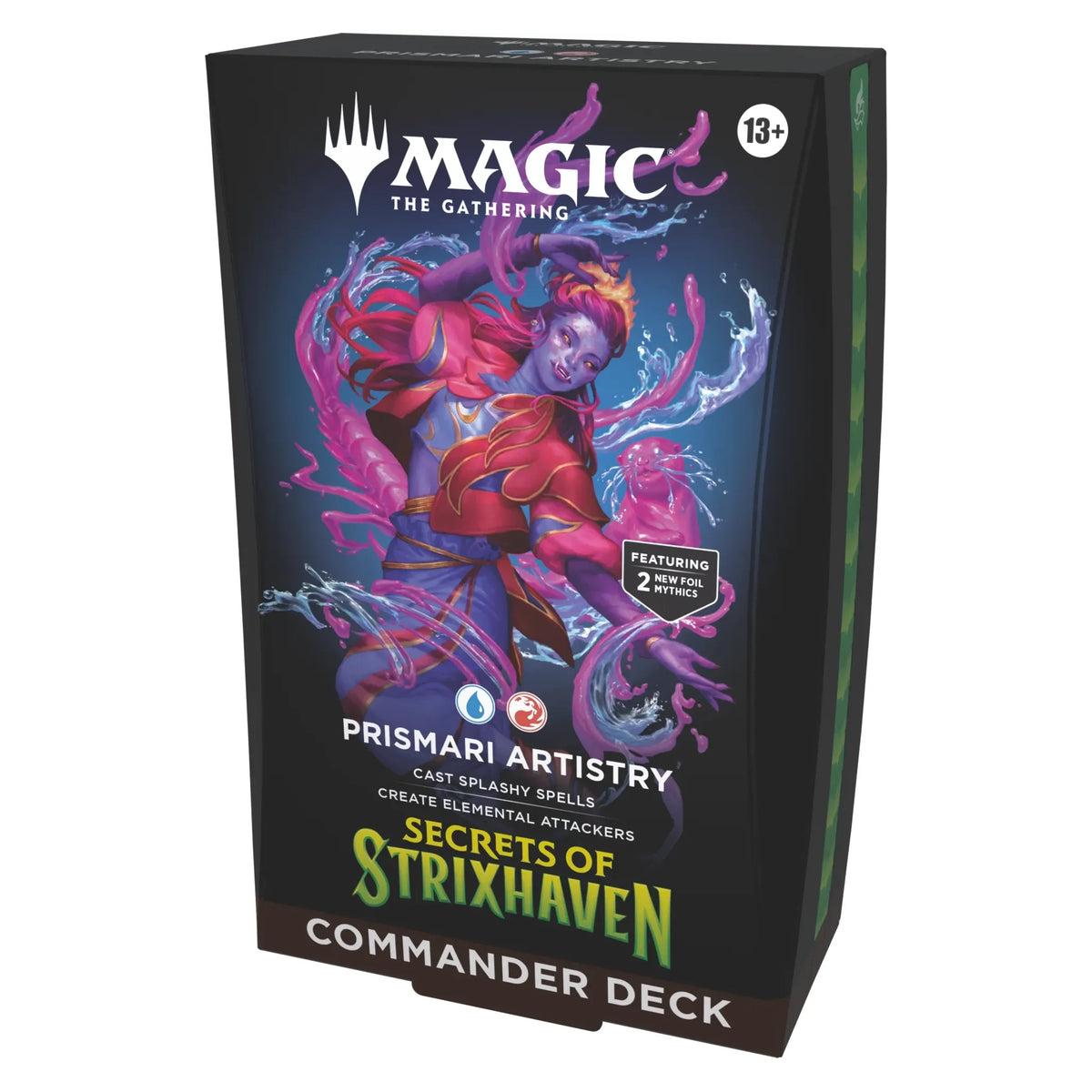 Magic: The Gathering—Secrets of Strixhaven: Prismari Artistry Commander Deck en inglés