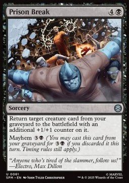 Prison Break - Magic: The Gathering | Marvel's Spider - Man (Uncommon) [SPM - 61] - El Duelista