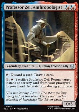 Professor Zei, Anthropologist - Magic: The Gathering | Avatar: The Last Airbender (Uncommon) [TLA - 238] - El Duelista