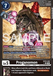 Proganomon (EX10 - 032) (V.2) - Sinister Order (Alternative Art) [032] - El Duelista