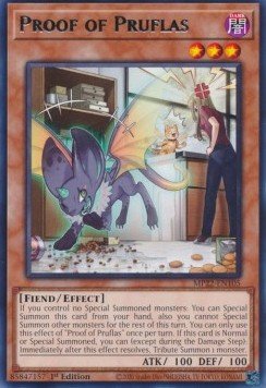 Proof of Pruflas - 2022 Tin of the Pharaoh's Gods (Rare) [MP22 - 105] - El Duelista