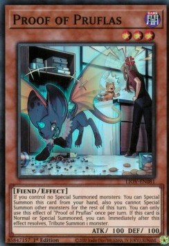 Proof of Pruflas - Lightning Overdrive (Super Rare) [LIOV - 081] - El Duelista