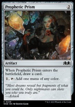 Prophetic Prism⁣ - Wilds of Eldraine⁣ (Common)⁣ [249] - El Duelista