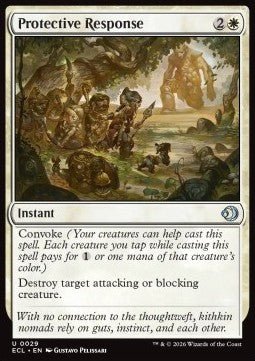 Protective Response - Lorwyn Eclipsed (Uncommon) [ECL - 29] - El Duelista