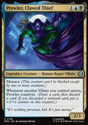 Prowler, Clawed Thief - Magic: The Gathering | Marvel's Spider - Man (Uncommon) [SPM - 138] - El Duelista