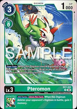 Pteromon (EX7 - 031) (V.1)⁣ - Digimon Liberator⁣ (Rare)⁣ [031] - El Duelista