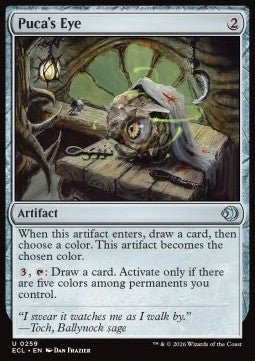 Puca's Eye - Lorwyn Eclipsed (Uncommon) [ECL - 259] - El Duelista