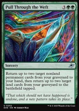 Pull Through the Weft⁣ - Edge of Eternities⁣ (Uncommon)⁣ [202] - El Duelista
