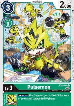 Pulsemon (BT8 - 047)⁣ - New Awakening⁣ (Common)⁣ [047] - El Duelista