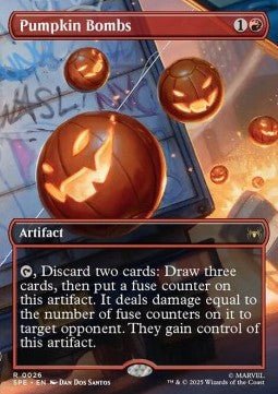 Pumpkin Bombs - Magic: The Gathering | Marvel's Spider - Man: Eternal (Rare) [SPE - 26] - El Duelista