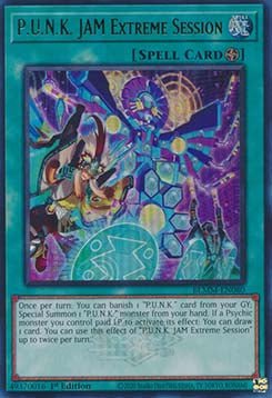 P.U.N.K. JAM Extreme Session⁣ - Battles of Legend: Monster Mayhem⁣ (Ultra Rare)⁣ [080] - El Duelista
