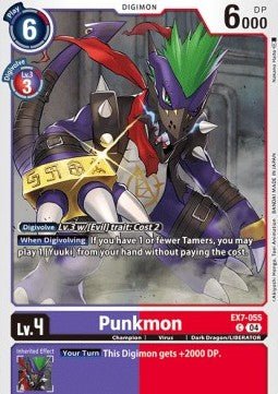 Punkmon (EX7 - 055) (V.1)⁣ - Digimon Liberator⁣ (Common)⁣ [055] - El Duelista