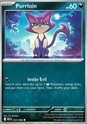 Purrloin⁣ - White Flare⁣ (Common)⁣ [055] - El Duelista