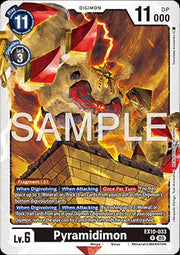 Pyramidimon (EX10 - 033) - Sinister Order (Rare) [033] - El Duelista