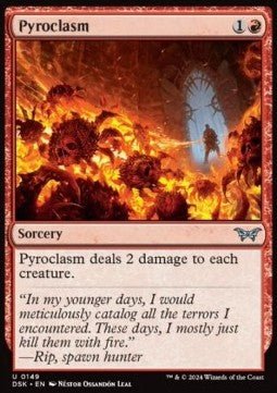 Pyroclasm⁣ - Duskmourn: House of Horror⁣ (Uncommon)⁣ [149] - El Duelista