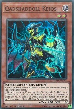 Qadshaddoll Keios - Structure Deck: Shaddoll Showdown (Super Rare) [SDSH - 001] - El Duelista