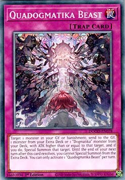 Quadogmatika Beast - Doom of Dimensions (Common) [DOOD - 078] - El Duelista
