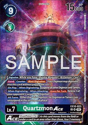 Quartzmon Ace (EX10 - 023) (V.3) - Sinister Order (Special) [023] - El Duelista