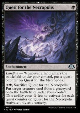 Quest for the Necropolis⁣ - Modern Horizons 3⁣ (Uncommon)⁣ [104] - El Duelista