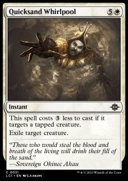 Quicksand Whirlpool⁣ - The Lost Caverns of Ixalan⁣ (Common)⁣ [31] - El Duelista