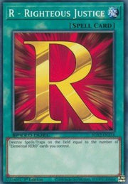 R - Righteous Justice⁣ - Speed Duel GX: Midterm Paradox⁣ (Common)⁣ [A14] - El Duelista