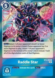 Raddle Star (BT6 - 098)⁣ - Double Diamond⁣ (Rare)⁣ [BT6 - 098] - El Duelista
