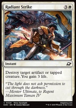 Radiant Strike⁣ - Edge of Eternities⁣ (Common)⁣ [29] - El Duelista