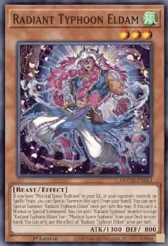 Radiant Typhoon Eldam - Doom of Dimensions (Super Rare) [DOOD - 013] - El Duelista
