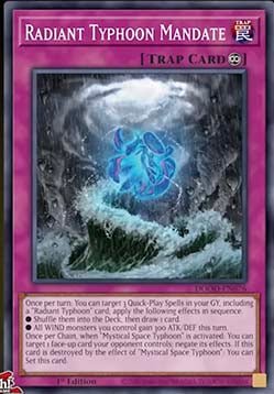 Radiant Typhoon Mandate - Doom of Dimensions (Common) [DOOD - 076] - El Duelista