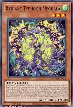 Radiant Typhoon Meghala - Doom of Dimensions (Super Rare) [DOOD - 012] - El Duelista
