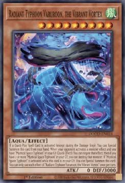 Radiant Typhoon Varuroon, the Vibrant Vortex - Doom of Dimensions (Super Rare) [DOOD - 016] - El Duelista