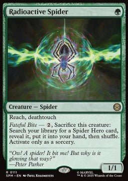 Radioactive Spider - Magic: The Gathering | Marvel's Spider - Man (Rare) [SPM - 111] - El Duelista
